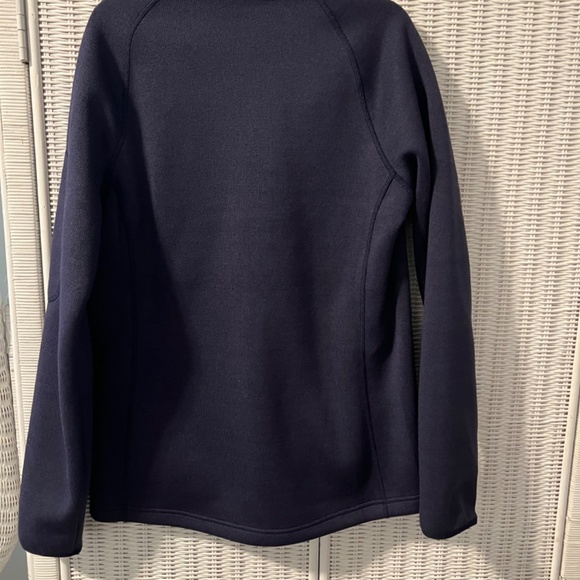 Outdoor Women’s Knit Fleece Jacket, size 8, Navy - Picture 5 of 5